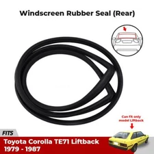 Rear Windshield Rubber Seal Fits Toyota Corolla TE71 TE72 AE71 LB Liftback EZ