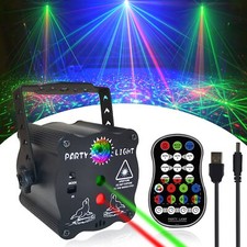 Disco Ball DJ Light Sound Activated Strobe Remote Control Party Decorations