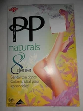 New Pretty Polly Black Tights  8DEN Size M/L