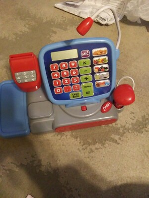Supermarket till kids toy 