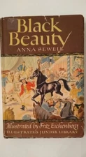 Black Beauty Anna Sewell Illustrated Junior Library 1945 Hardcover w/Dust Jacket