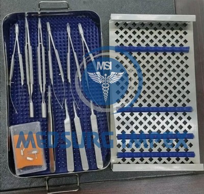 Sun Basic Micro Instruments Set With Box High Quality Instruments A+