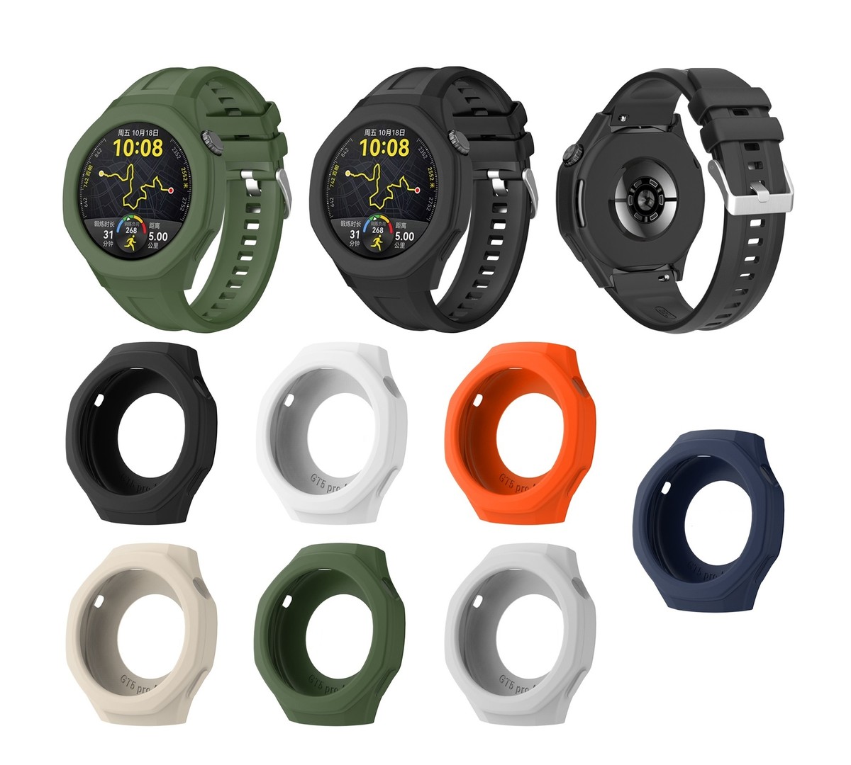Rugged Protective Cover Case with Silicone Band for Huawei Rugged Protective Cover Case with Silicone Band for Huawei
