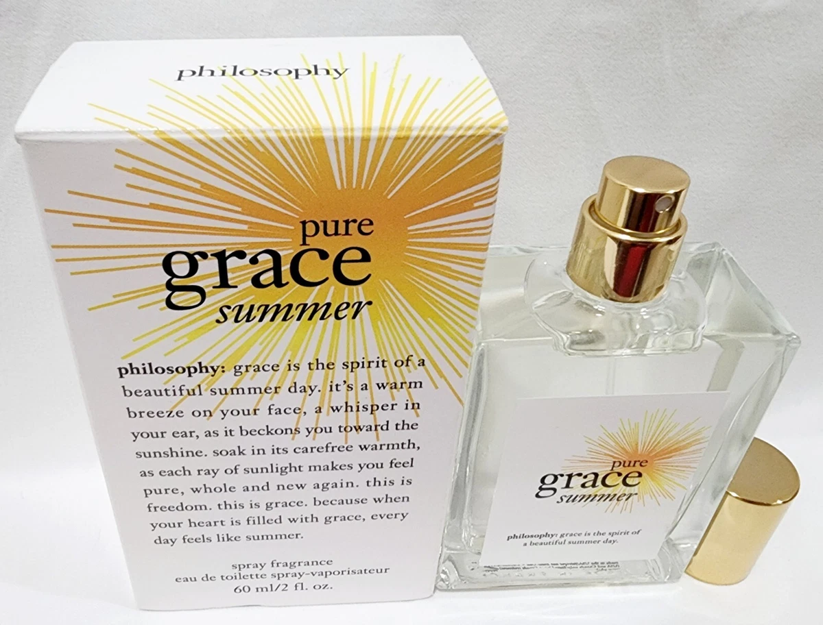 Philosophy Pure Grace Summer Eau de Toilette Spray Fragrance 60mL 2oz NEW  No Box