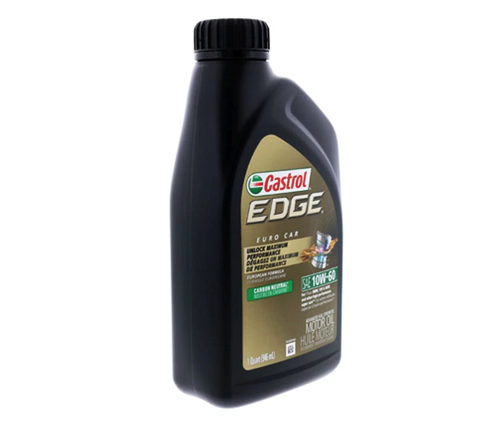 Aceite de motor 9 cuartos Castrol Edge Euro Car 10w60 para BMW M3 M5 M6 Z3M Z4M Z8 Foto 2 de 4