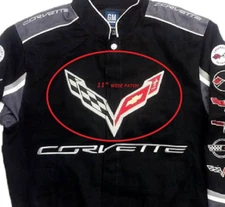 as seen on RACING JACKET CORVETTE RACING TEAM SUPER SPORTS C7 11" iron-on PATCH