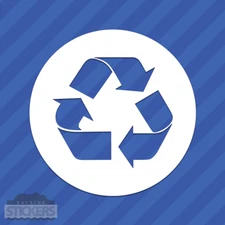 Recycle Symbol Vinyl Decal Sticker