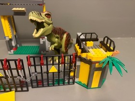 LEGO Dino 5887: Dino Defense Hq - RETIRED/RARE - Incomplete Set - T-rex Included