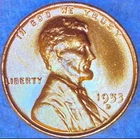 1953 D/D RPM-025 AU Lincoln Wheat Cent