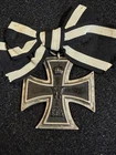 WWI German Iron Cross 2nd Class 1914 EK2 - Non-Combatant Dames Bow - 800 Silver
