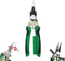 8 in 1 Wire Stripping Pliers,8 in 1 Wire Stripper,Multi-Function Electric Wire S