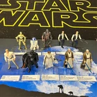 1995 Star Wars POTF2 Figure Lot Luke Vader Leia Han Chewie R2 C3PO Obi-Wan Set