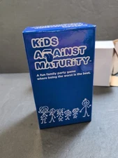 Kids Against Maturity Card Game, New Open Box