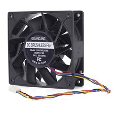 12038 PWM Cooling Fan 120mm 38mm DC 12V 4Pin High 230 CFM Brushless Dual Ball...