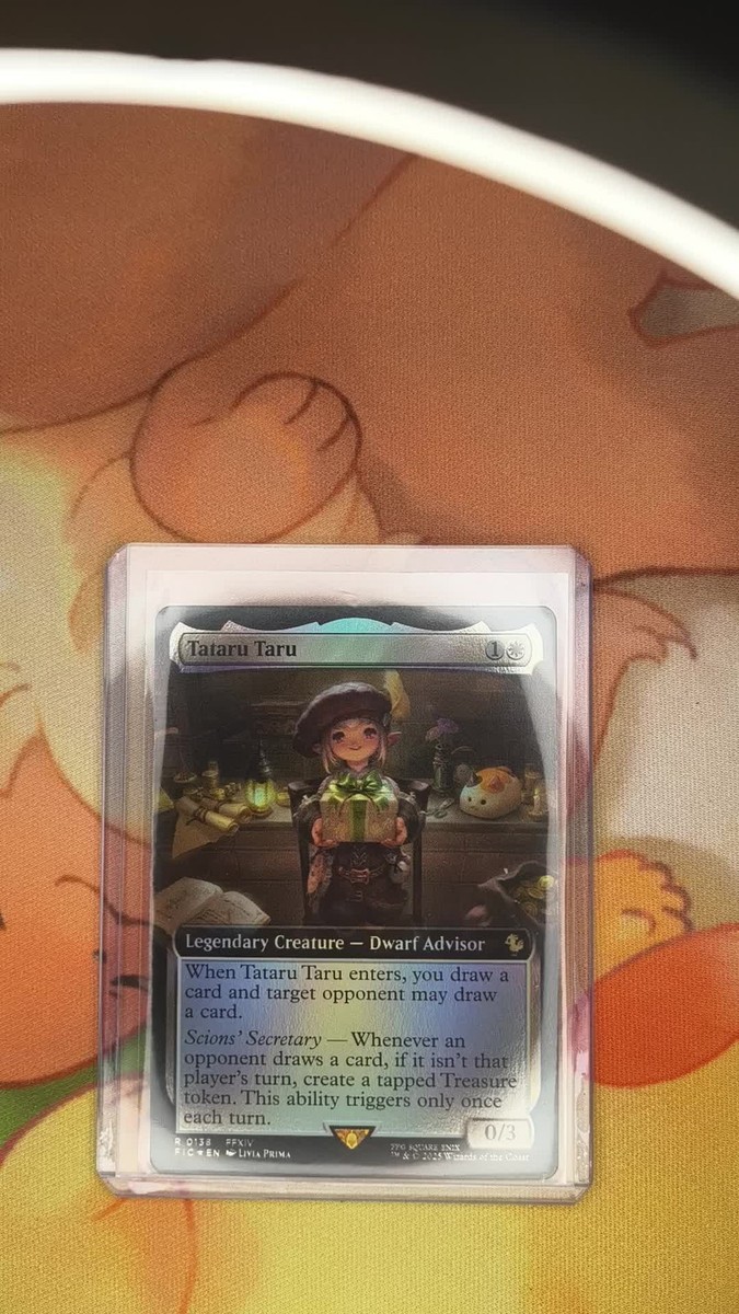 Tataru Taru (Extended Art) Commander: Final Fantasy Foil for