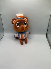  Animal Crossing Plush Racoon Tom Nook Small 6" San-Ei-Boeki Nintendo 