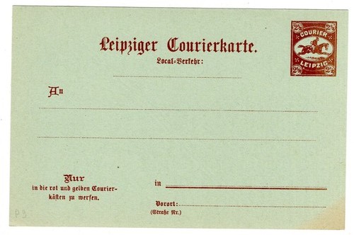 Postcard Bella Di Leipzig ** MNH MINT NEVER HINGED (DA2762)