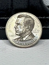 Engraved George W Bush Hobo Nickel – Texas State Quarter Dollar Coin