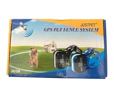 Justpet Wireless Dog Fence GPS Electric Dog Fence Containment System For 2 Dogs
