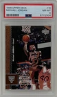 Michael Jordan 1996 Upper Deck Chicago Bulls NBA Basketball Card #16 PSA 8