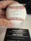 Trea Turner Signed MLB Baseball Fanatics 2025 Under Wraps Autograph Phillies