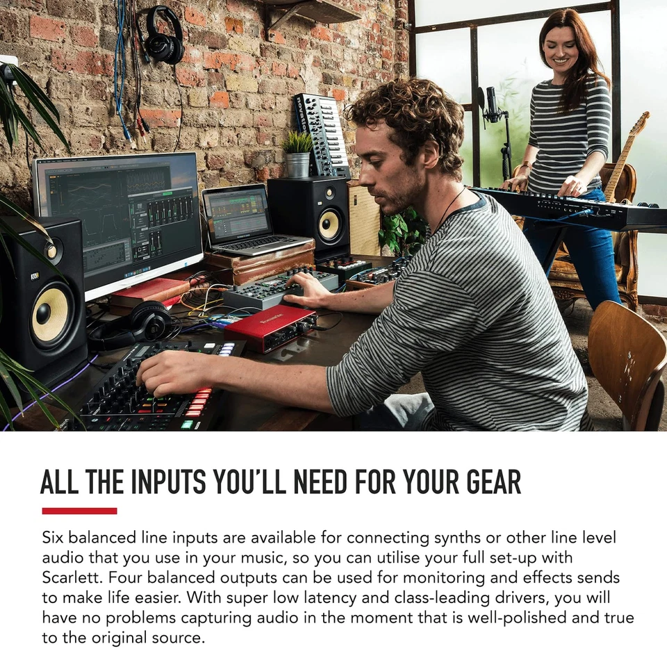 FOCUSRITE SCARLETT 8i6 3rd Gen Audio interface - Image 3 of 4