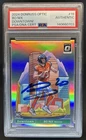2024 Panini Donruss Optic Bo Nix Downtown! RC SP Auto SSP #19 PSA Authentic