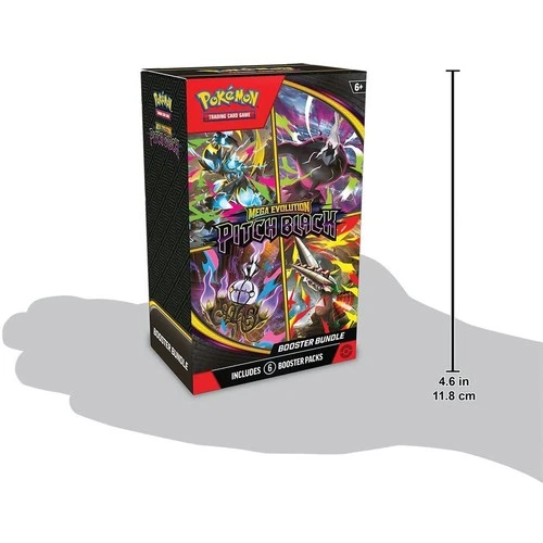 Pokémon TCG: Mega Evolution—Pitch Black Booster Bundle (6 Booster Packs) x 4