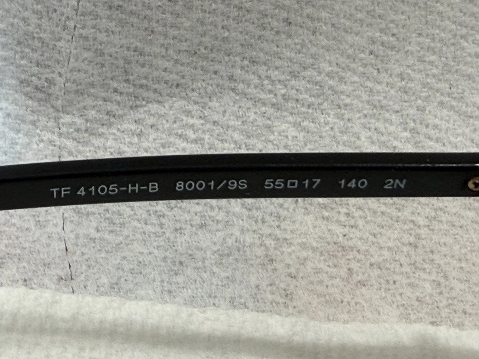 Gafas de sol Tiffany & Co. TF 4105-H-B8001/9S marco 55-17, negro azul, ojo de gato Foto 3 de 4