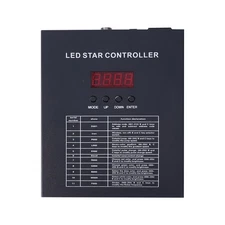 Star Stage Backdrop 20x10FT LED Star Curtain Background Starry Sky ~ DMX512 US