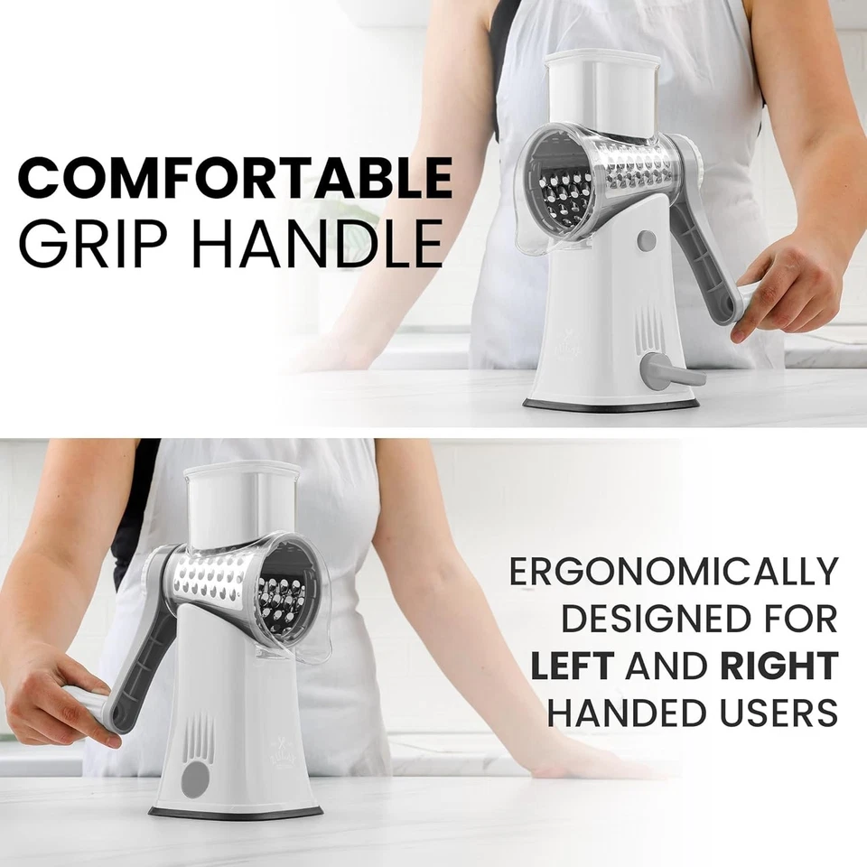 5 in 1 rotierende Käsereibe & Gemüseschneider - Bild 2 von 4