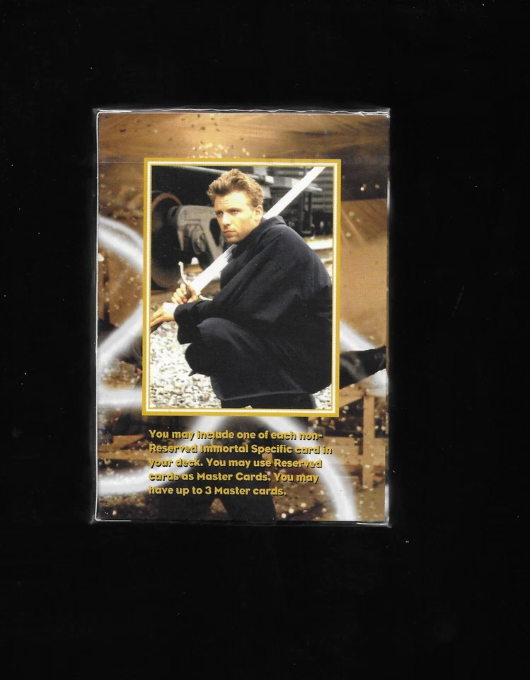 Highlander the Card Game ARMS AND TACTICS starter Deck - New Sealed in Shrink - Image 2 of 2