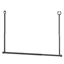 Closet Rods for Hanging Clothes Adjustable Closet Extender Hanging Rod Space-...