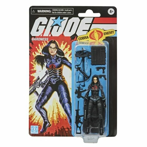 Hasbro 3.75 inch Retro Collection Baroness Action Figure