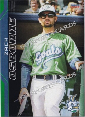 2024 Hartford Yard Goats Zach Osborne Card Rockies Minor League HC | eBay