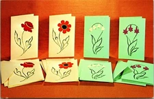 Vtg Advertising PC National Handcraft Institute MCM Pastel-O-Grams UNP