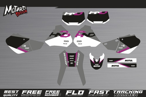 Honda XR400R Graphic Kit Decal Wrap Dirt Bike Stickers XR 400 R 1996-2004 REAP Y