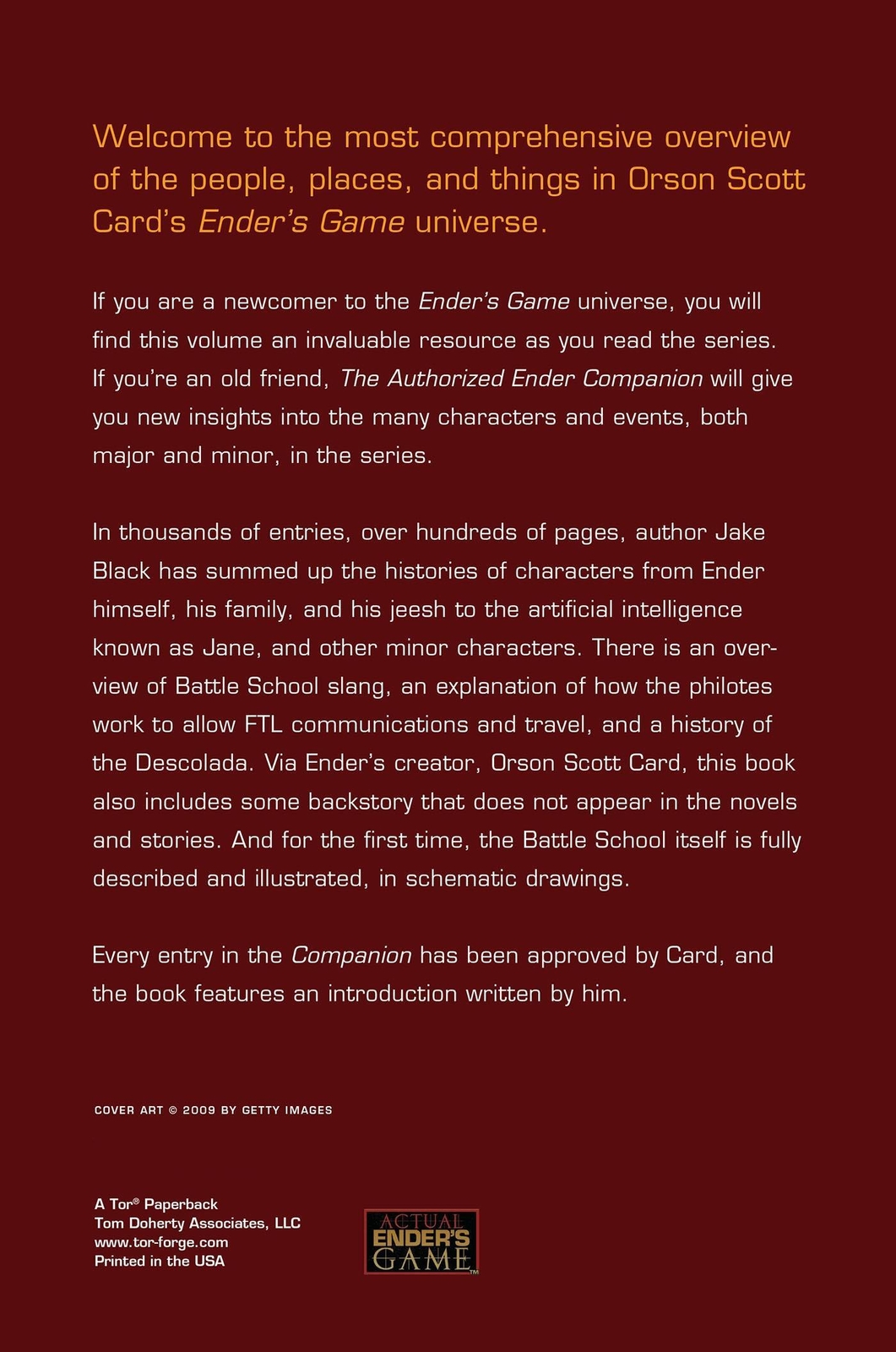Thumbnail - Orson Scott Card | The Authorized Ender Companion | Taschenbuch |