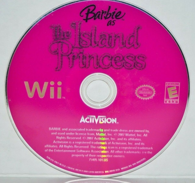 Barbie as the Island Princess (Nintendo Wii, 2007) Video Game eBay