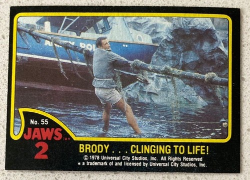( U SELECT CARDS ) 1978 Topps Jaws 2 CARDS &STICKERS🔽 all photos on! - Picture 196 of 207