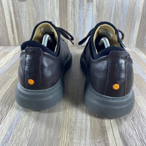 Size 11.5 - Samual Hubbard Flight Low Top Mens Shoes Brown Leather - Picture 5 of 12
