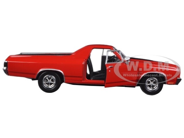 1970 Chevrolet El Camino SS 396 Red With Black Stripes 1/24