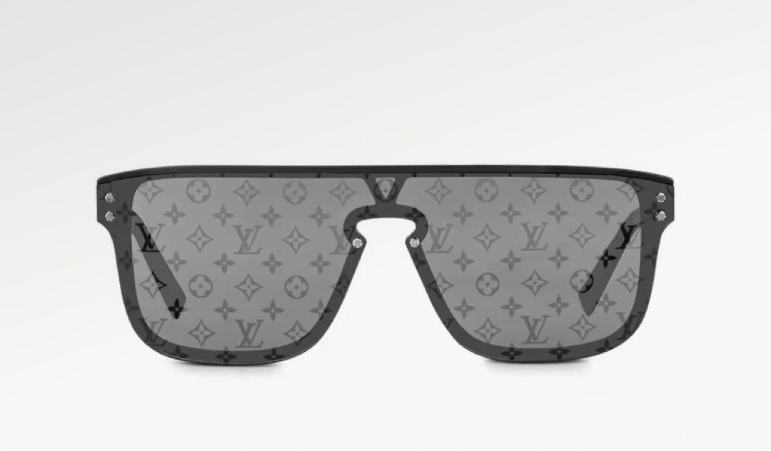 LOUIS VUITTON Z1082E WAIMEA Monogram Black Gray Men's LOUIS VUITTON Z1082E WAIMEA Monogram Black Gray Men's