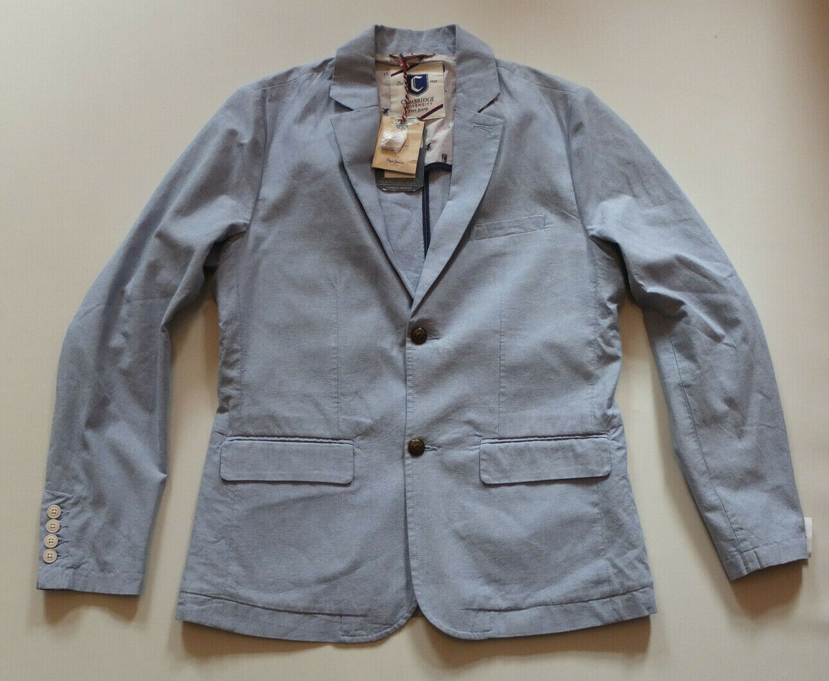 Pepe Jeans Cambridge University Mellor Summer Blazer Size S
