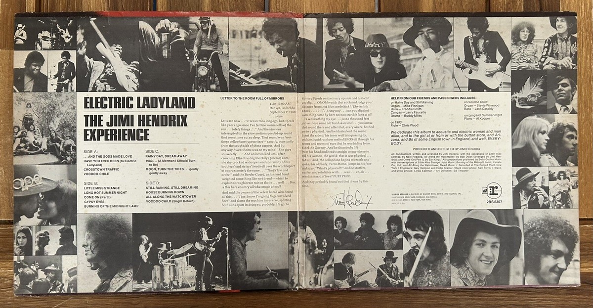 Jimi Hendrix - Electric Ladyland - 1968 Reprise 2-Tone