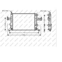 Prasco KüHler WasserküHler MotorküHler Aluminium FüR Opel Corsa C F08 F68 Tigra