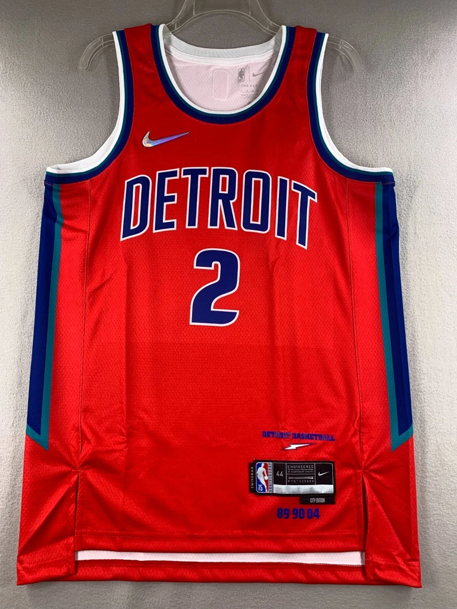 Cade Cunningham Detroit Pistons Nike 2021-22 City Edition Swingman Jersey -  Red