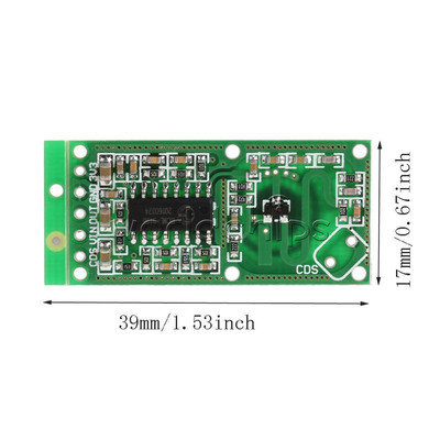 2PCS Microwave Radar RCWL-0516 Sensor Switch Human Body Switch Sensing Detector