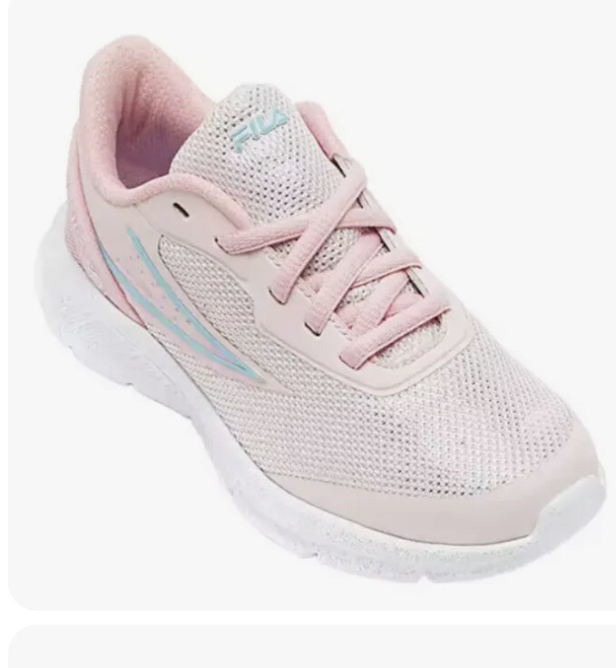 Pink Running Lace Up Low Top Big Kids Size 6.5 New