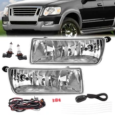 Fog Lights w/Bulbs Left+Right For Ford Explorer XLT 06-10 & Sport Trac 07-10